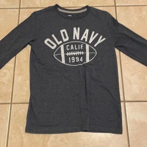 Navy Old Navy Long-Sleeves Tee Boys/Youth XL